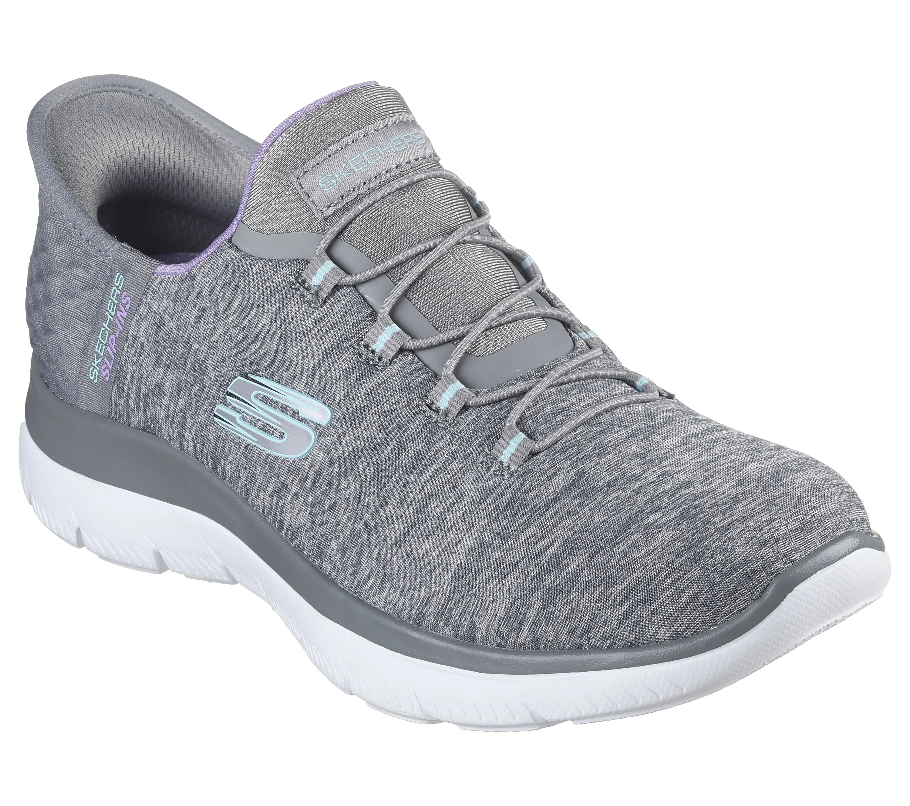 Champs Sneakers Skechers Womens Hands Free Summits Dazzling Haze
