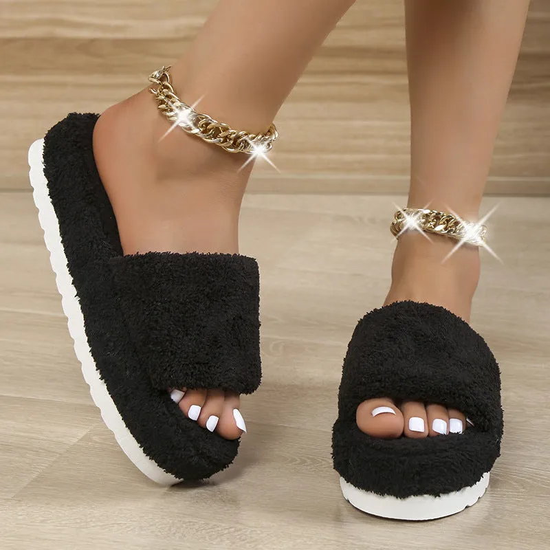 Cvs Slippers Fuzzy Slippers Women Winter House Shoes