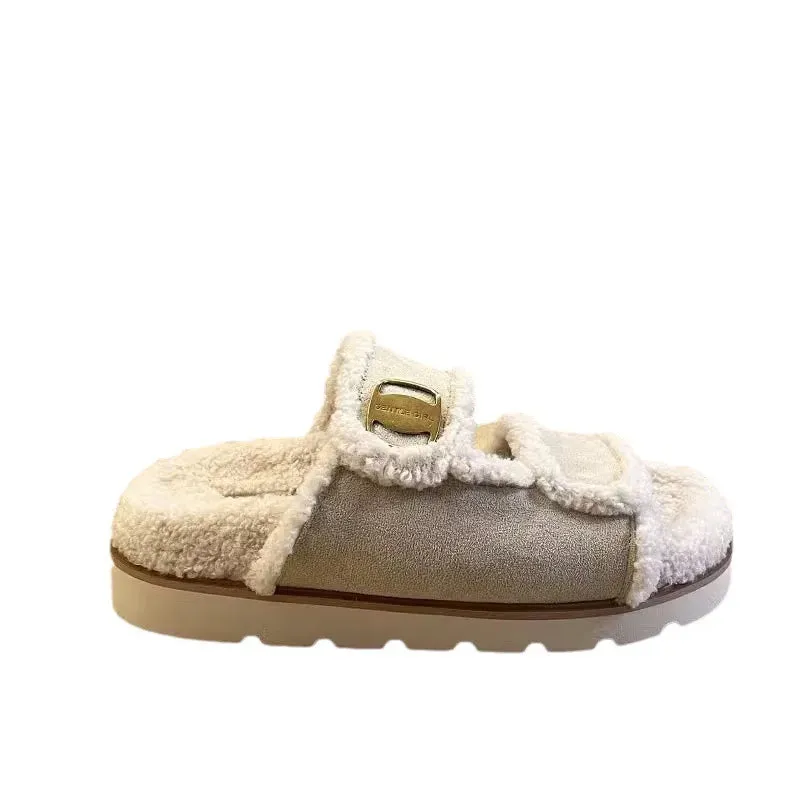 Flat Bottom Slippers Winter 2024 - Arabella Quicksilver Slides