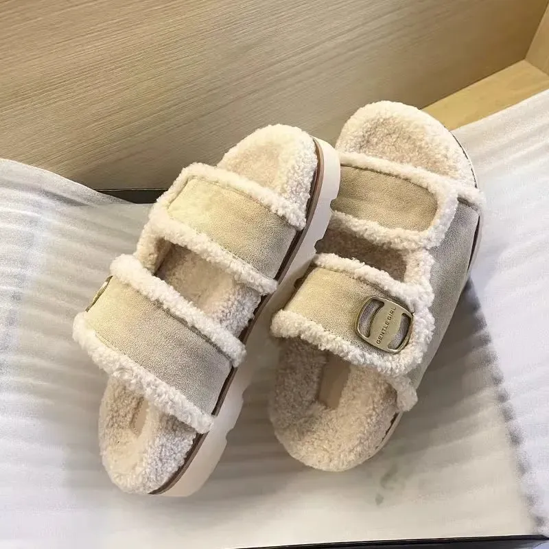 Flat Bottom Slippers Winter 2024 - Arabella Joomra Pillow Slippers