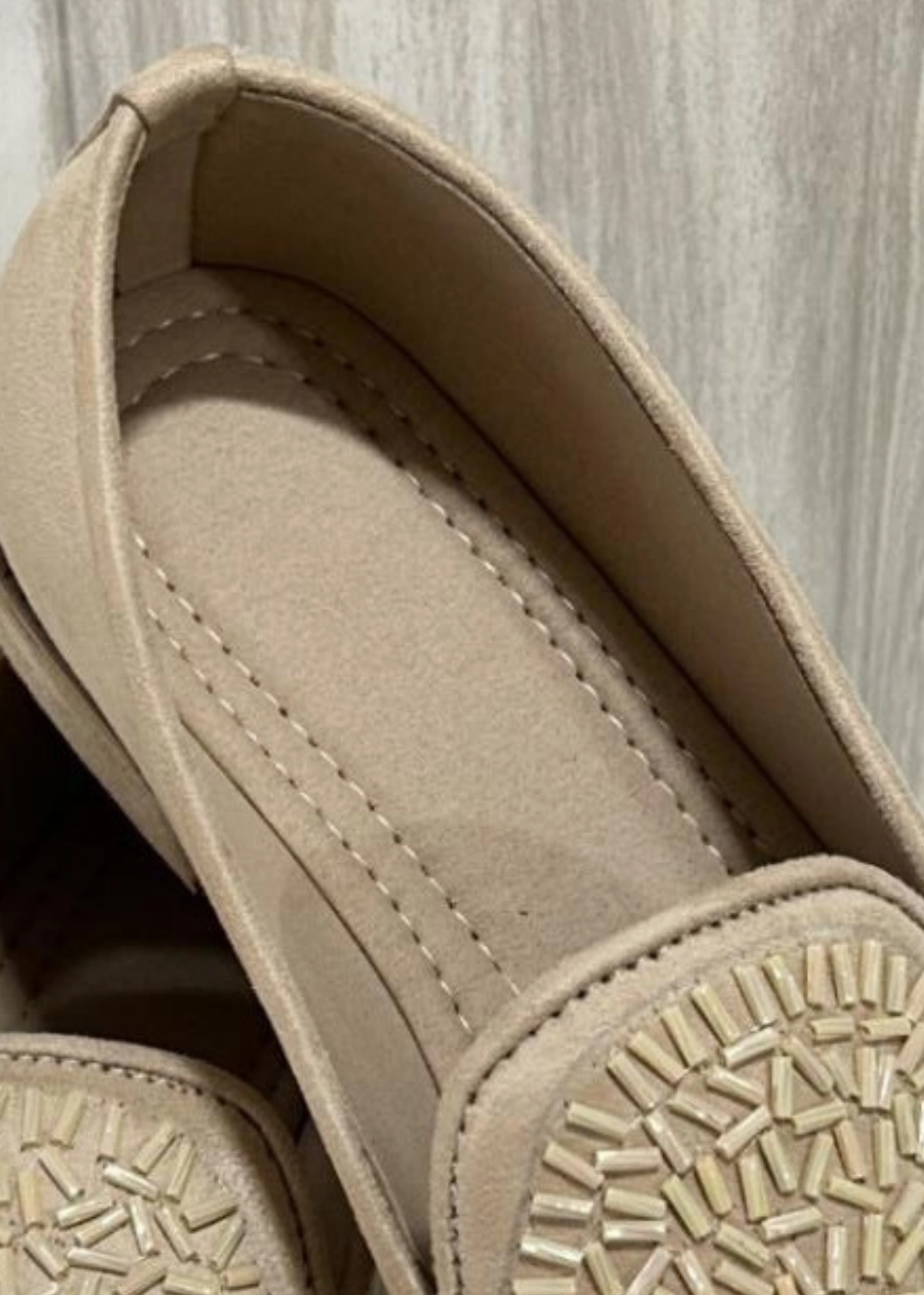 Shoes LIGHT GOLDEN SUEDE SHOES FOR MEN