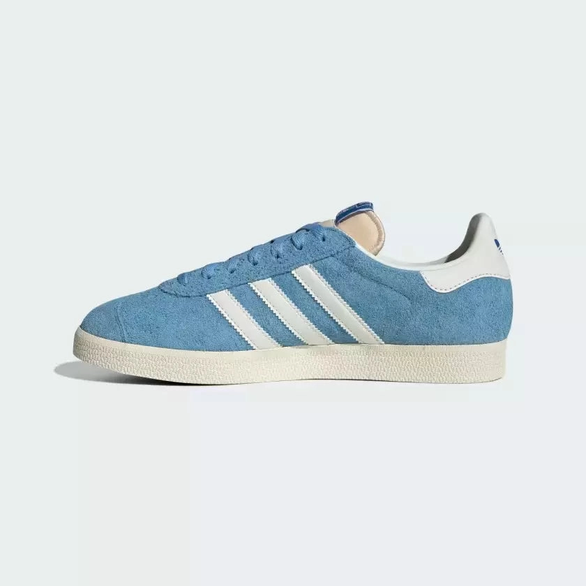Adidas - Men Gazelle Light Blue / Off White / Cream White IF9653 Adidas Chunky Skate Shoes