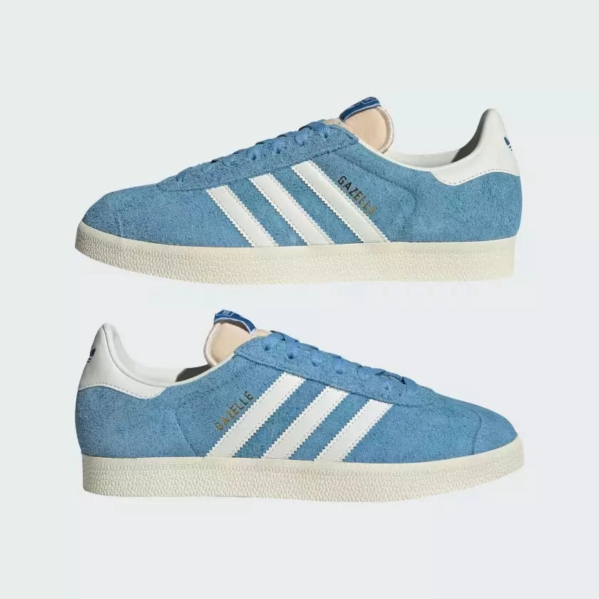 Adidas - Men Gazelle Light Blue / Off White / Cream White IF9653 Shoe Size Adidas