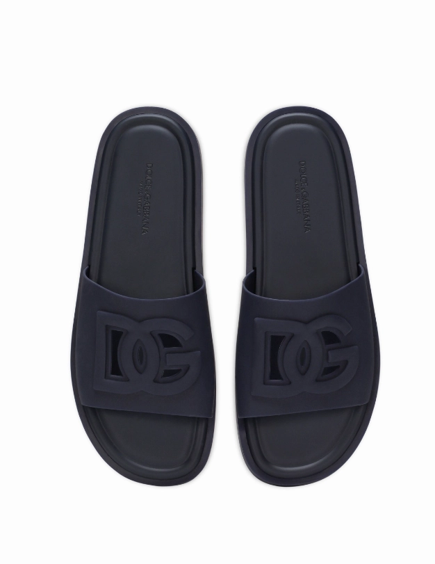 Sandals Bahamas Royal Bahamian Dolce & Gabbana logo-embossed cut-out slides