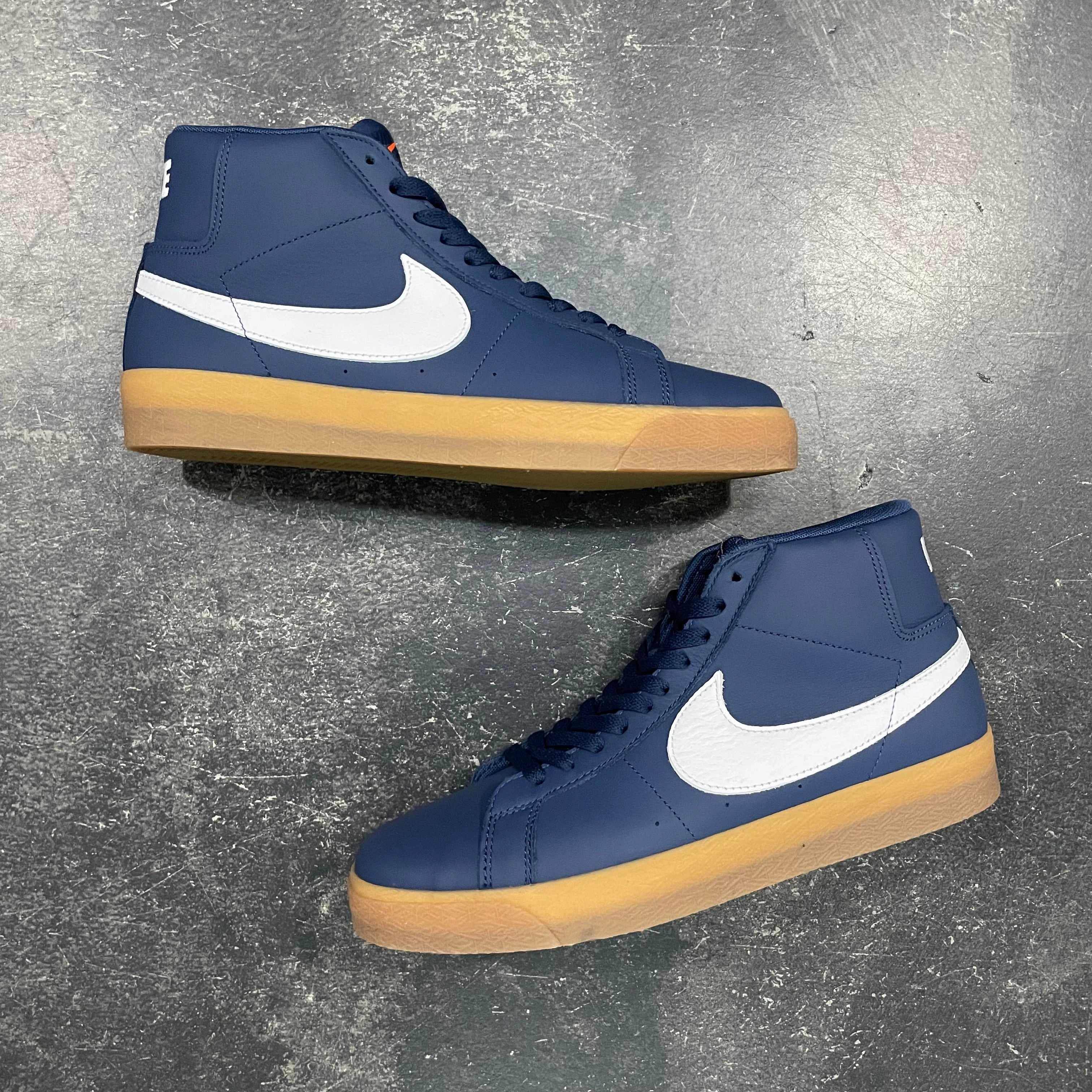 Nike SB Blazer Mid Navy/White SALE Asics Shoes Pakistan