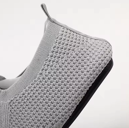 Wearing Loafers With A Suit NEW Mens Breathable Casual Sneakers, Lightweight Slip-on Walking Shoes for Men, Flexible Non-slip Couple Loafers, Soft Summer Footwear, Grey, Sz 10