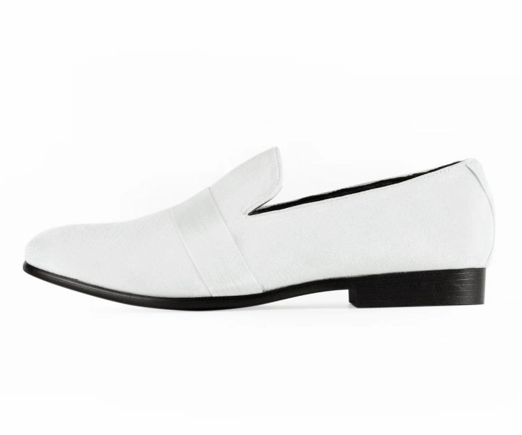 Jeffrey Campbell Platform Loafers Amali Knight Elegant White Velvet Loafers For Men