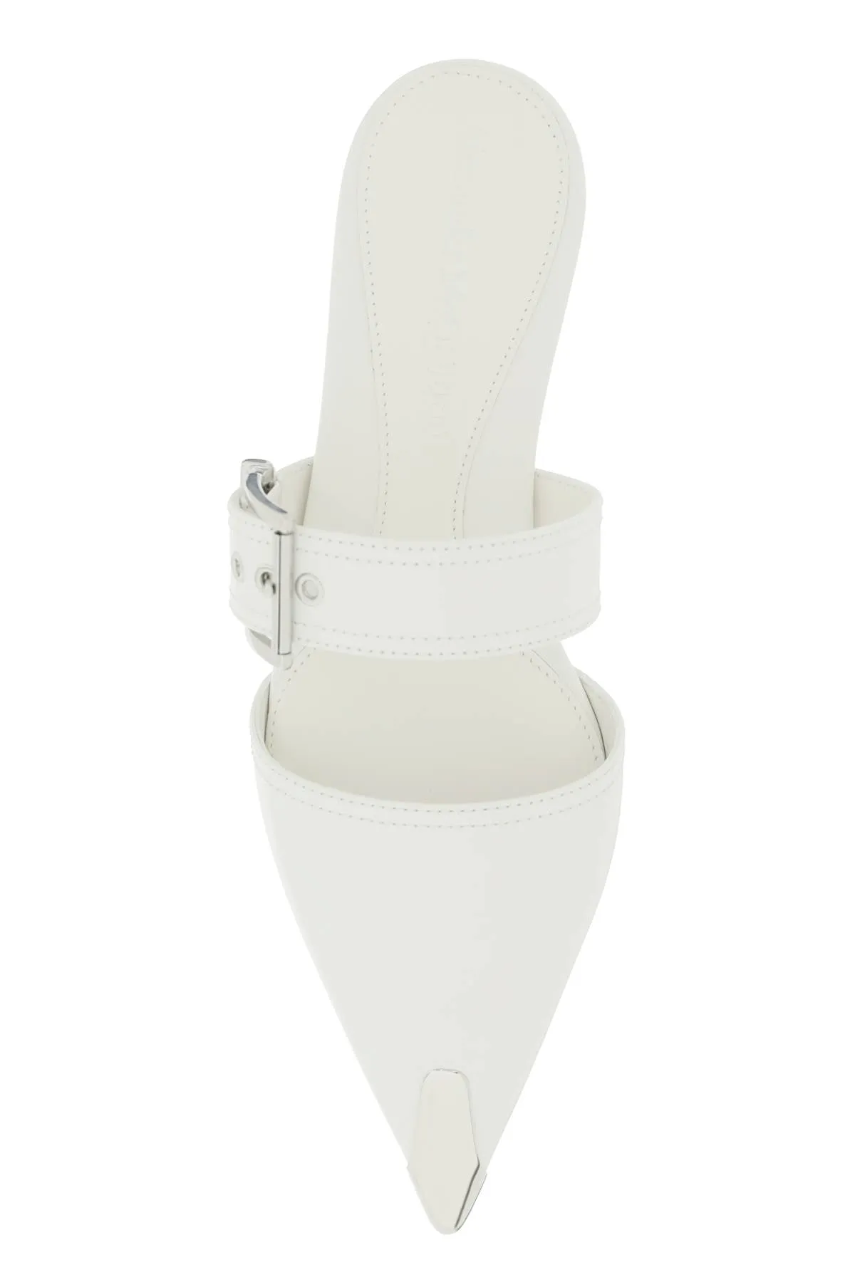 Alexander mcqueen 'punk' flat mules Cross Training Shoes For Flat Feet