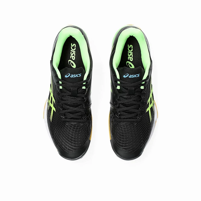 Asics Top Selling Shoes Asics Court Control FF3 (Black/ Lime Burst) Badminton Shoes