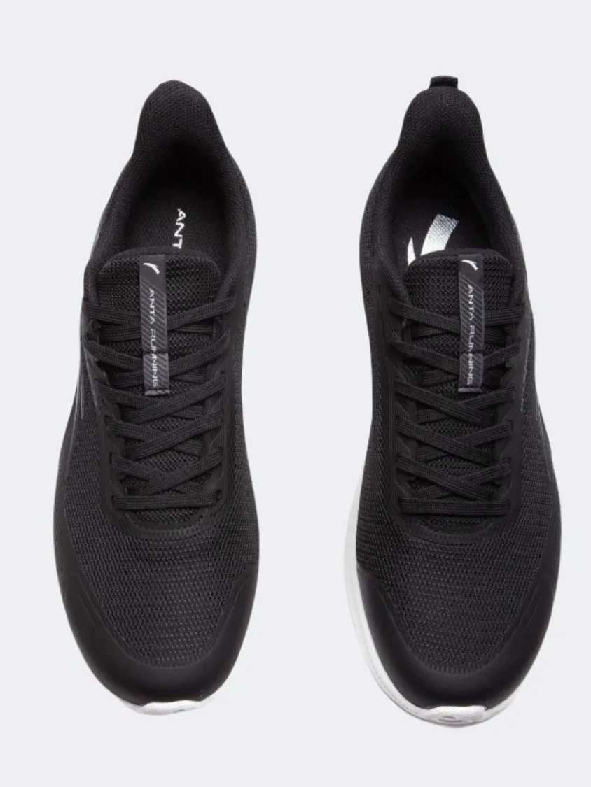 Running Shoes Clipart Anta City Daily Women Running Shoes Black/White