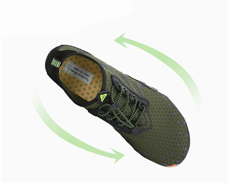 Across Sandals Aqua Shoes Summer Shoes Men Breathable Beach Slippers Upstream Shoes Adult Woman Swimming Sandals Diving Socks Tenis Masculino