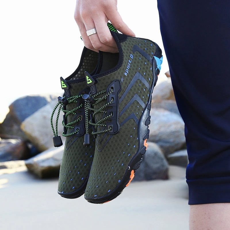 Sandals For Families Aqua Shoes Summer Shoes Men Breathable Beach Slippers Upstream Shoes Adult Woman Swimming Sandals Diving Socks Tenis Masculino