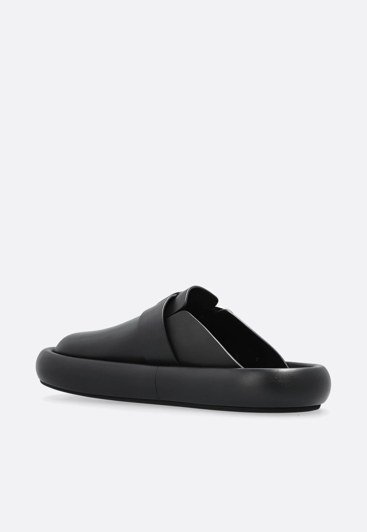 Arc Leather Clog Slides Soft Slides