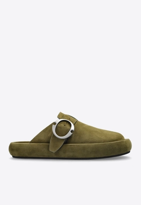 Arc Suede Clog Slides Slippers In Bulk