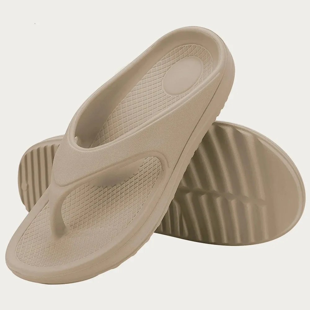 Felt Wool Slippers Arch Support Flip Flops