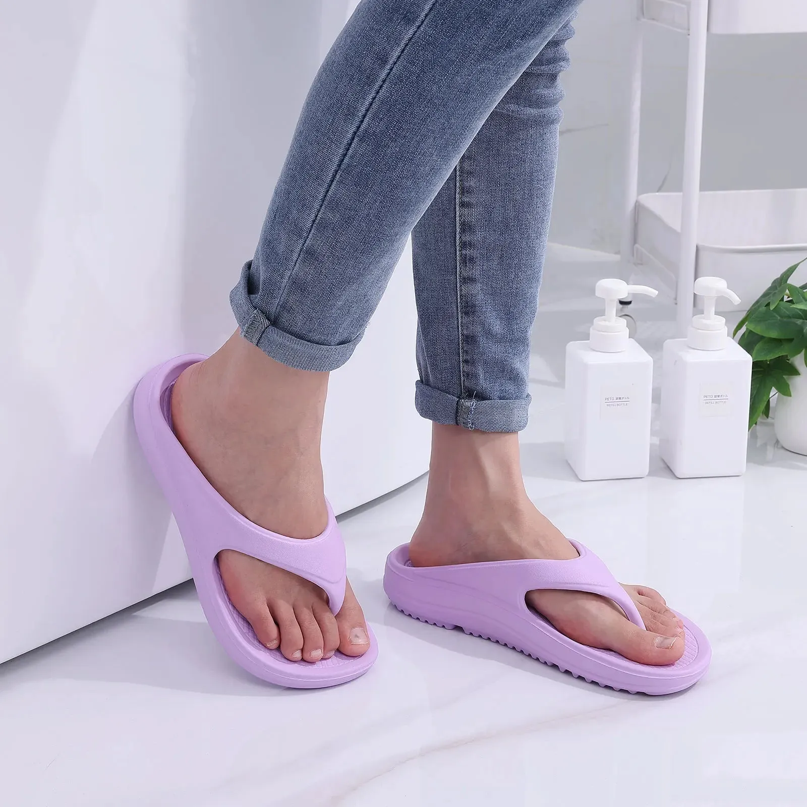 Thick Sole Slippers Arch Support Flip Flops