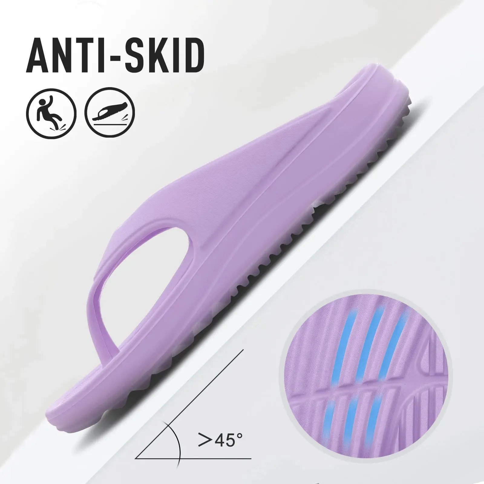 Arch Support Flip Flops Ground Up Slippers