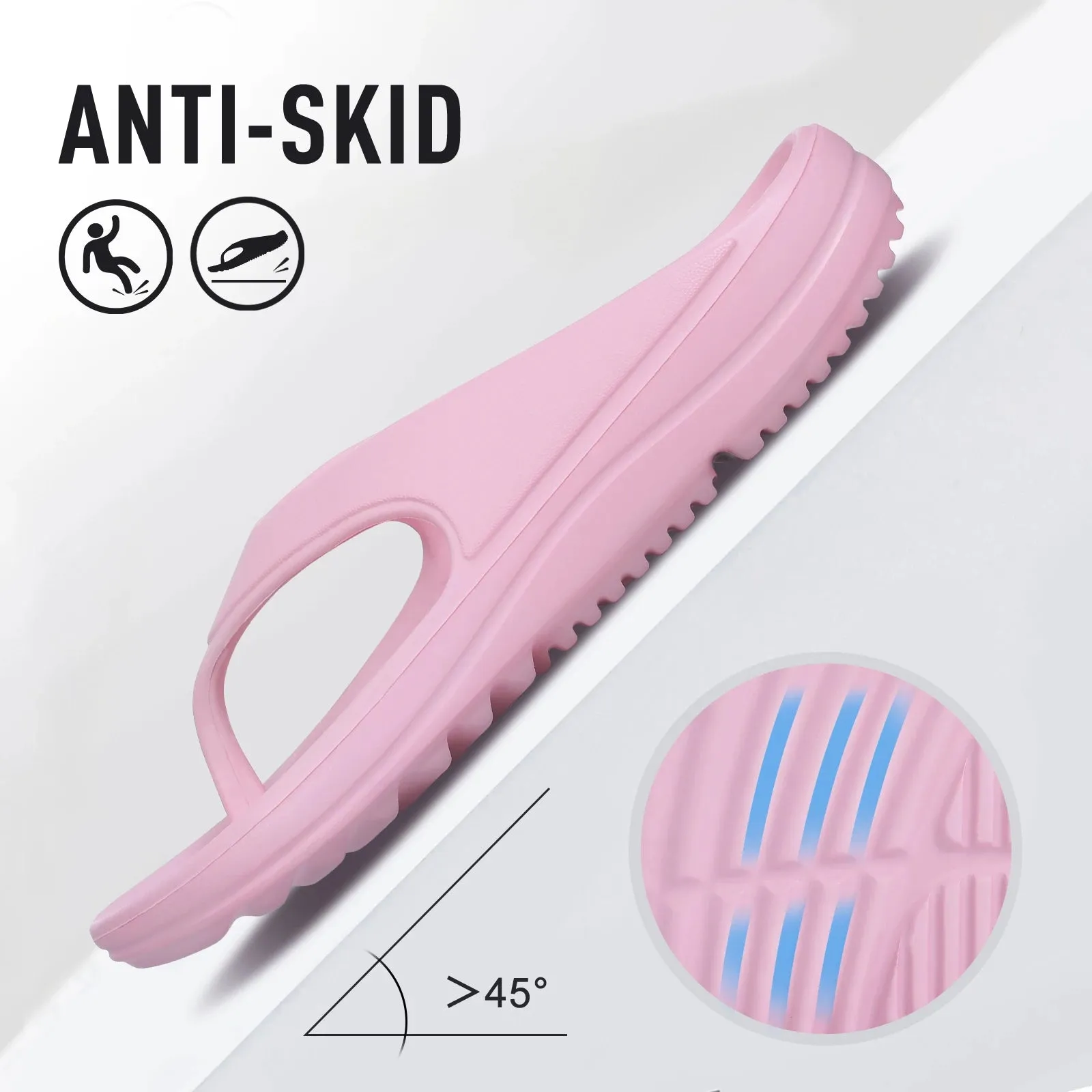 Arch Support Flip Flops Gangster Slippers