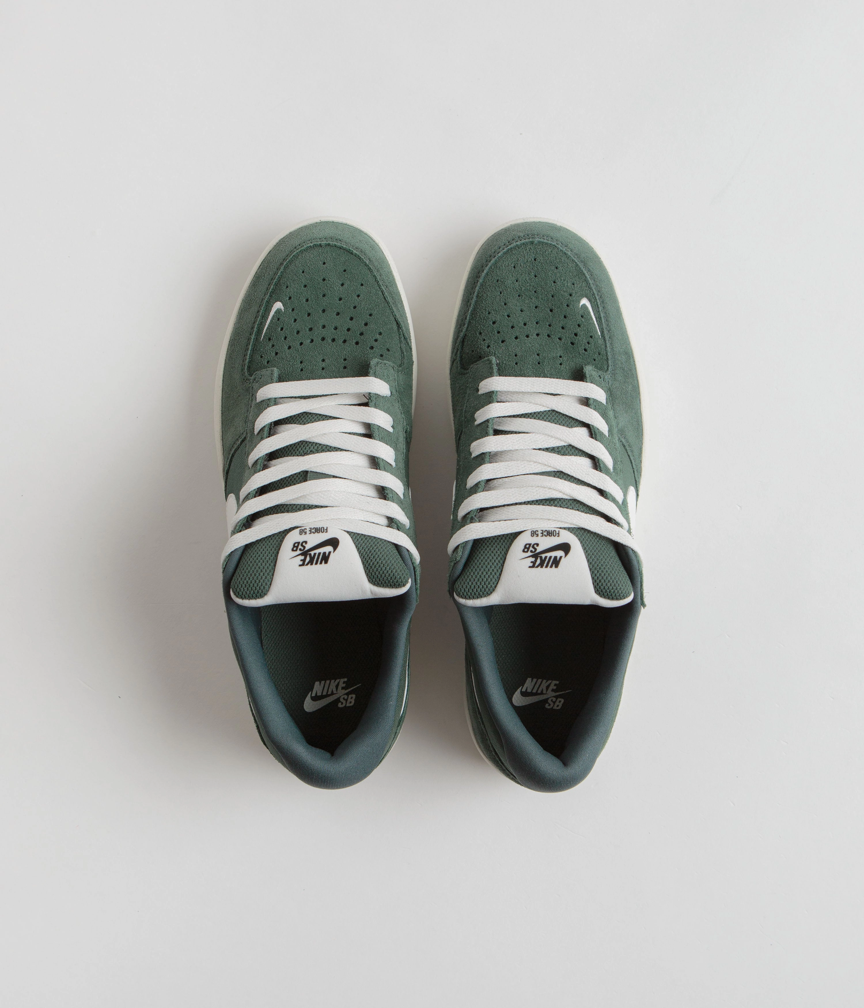Nike SB Force 58 Shoes - Vintage Green / Sail - Vintage Green - Sail Asics Gel Padel Shoes