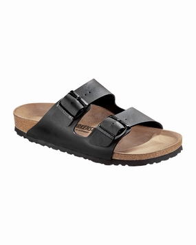 Business Casual Sandals Arizona Black Birko-Flor Sandals