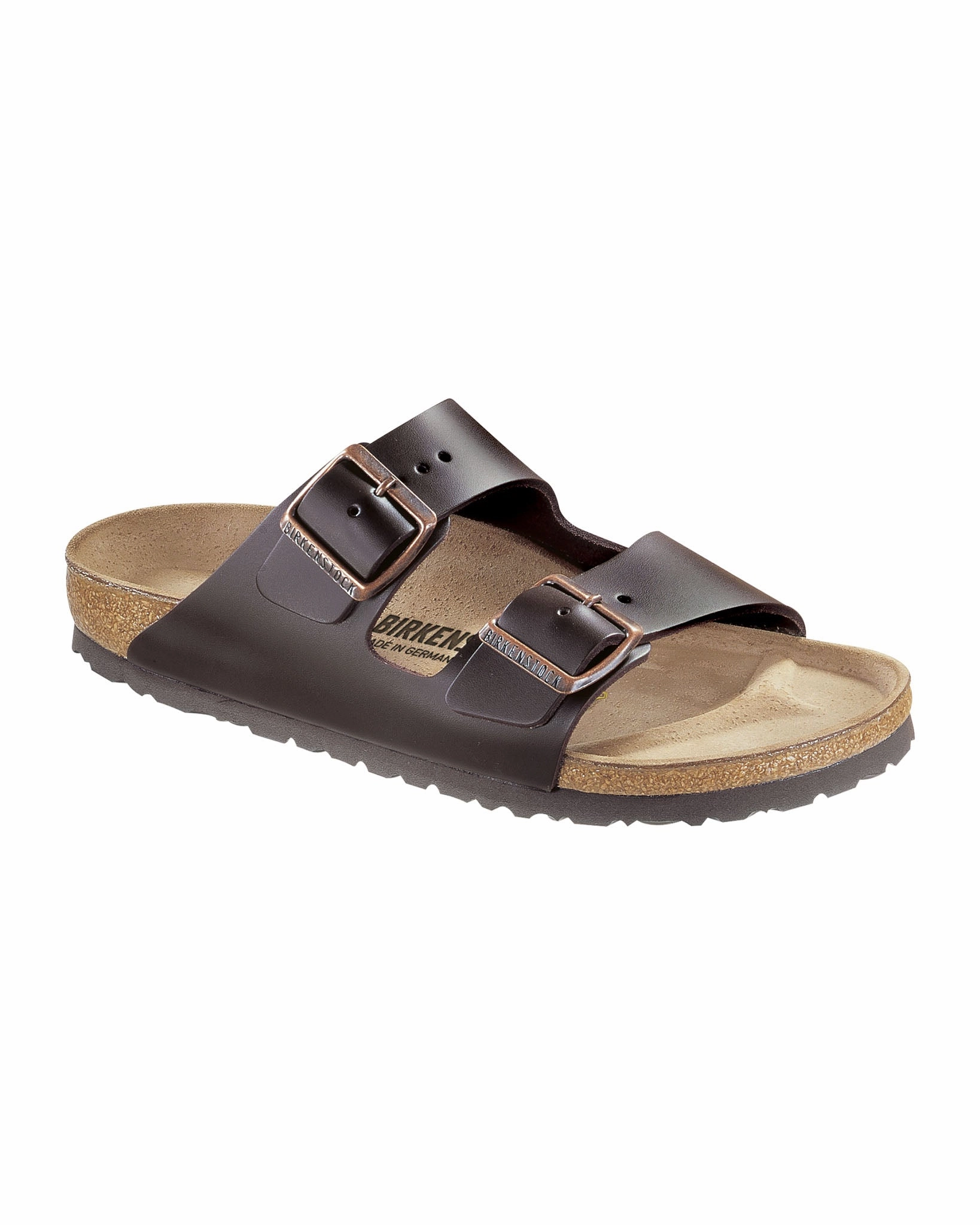 Sandals Tie Up Arizona Dark Brown Leather Sandals