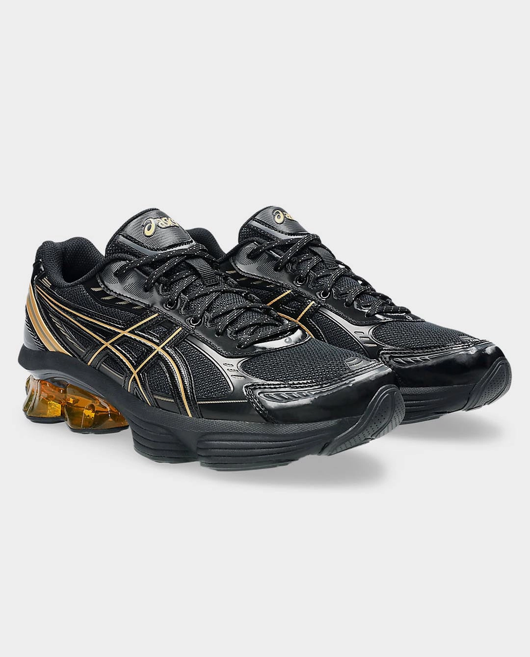 Asics - Gel-Kinetic Fluent Shoe - Black/Black Asics Jolt 3 Running Shoes