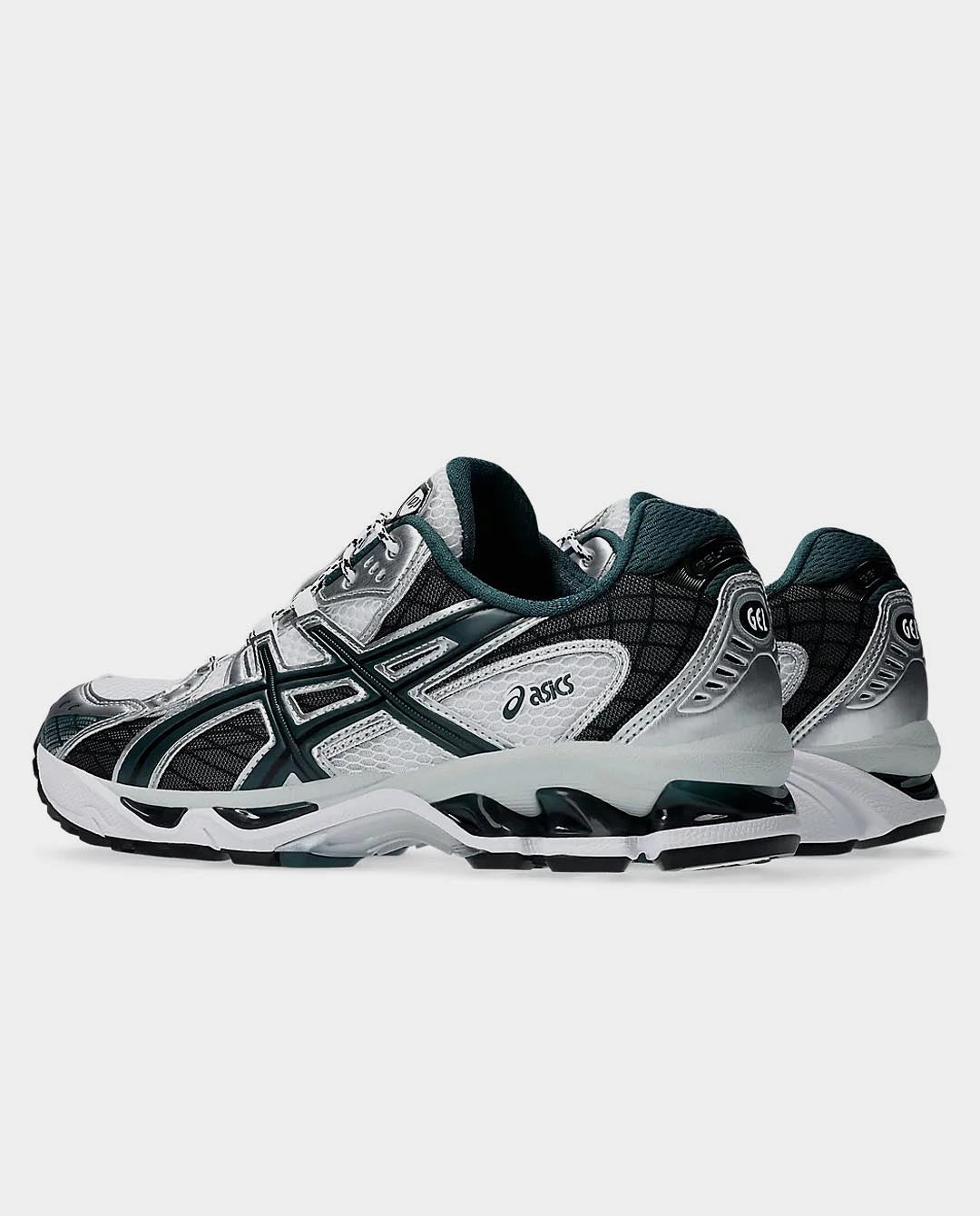 Asics - Gel-Nimbus 10.1 Shoe - White/Saxon Green Asics Speed Running Shoes