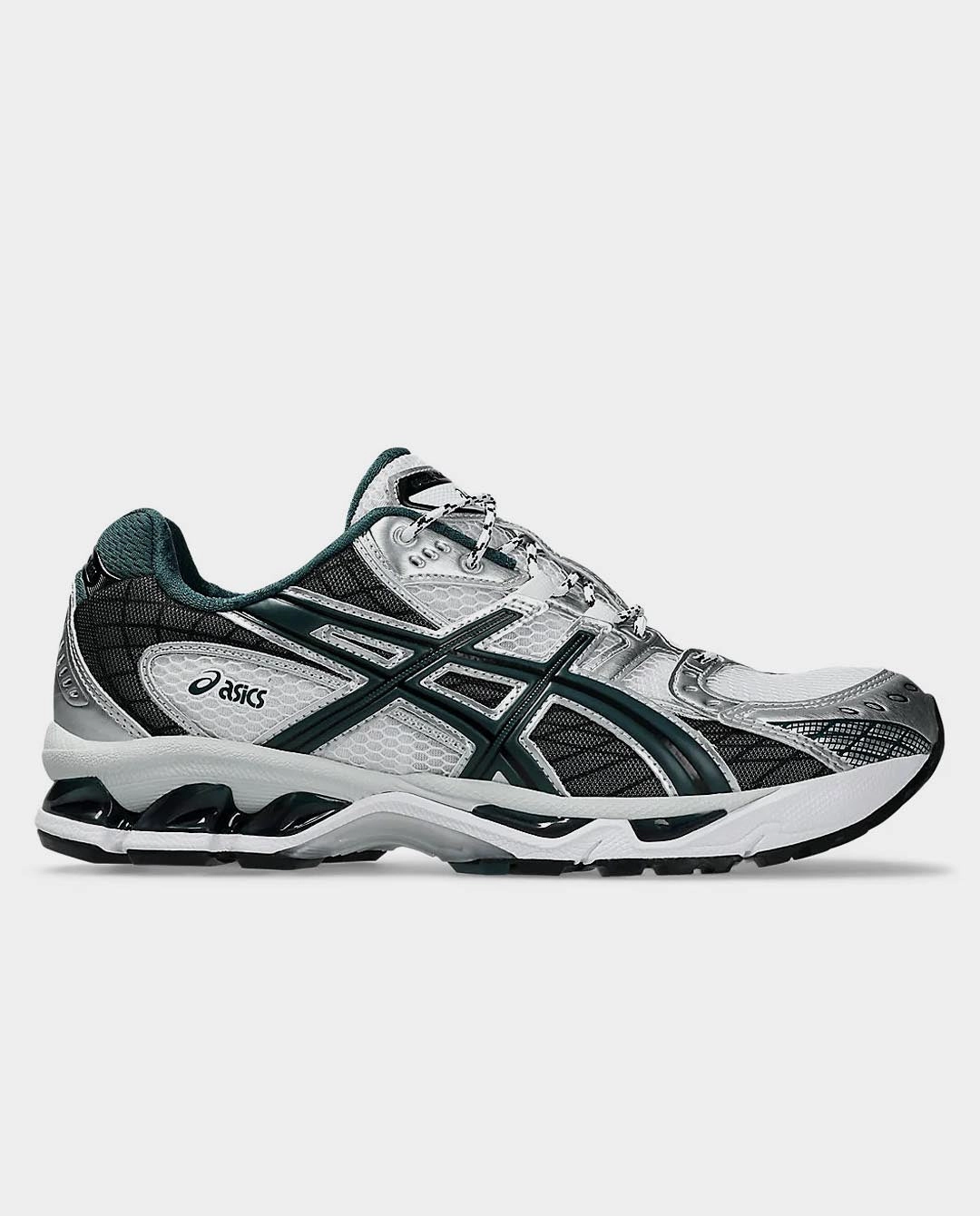 Asics - Gel-Nimbus 10.1 Shoe - White/Saxon Green Asics Running Shoes With Arch Support