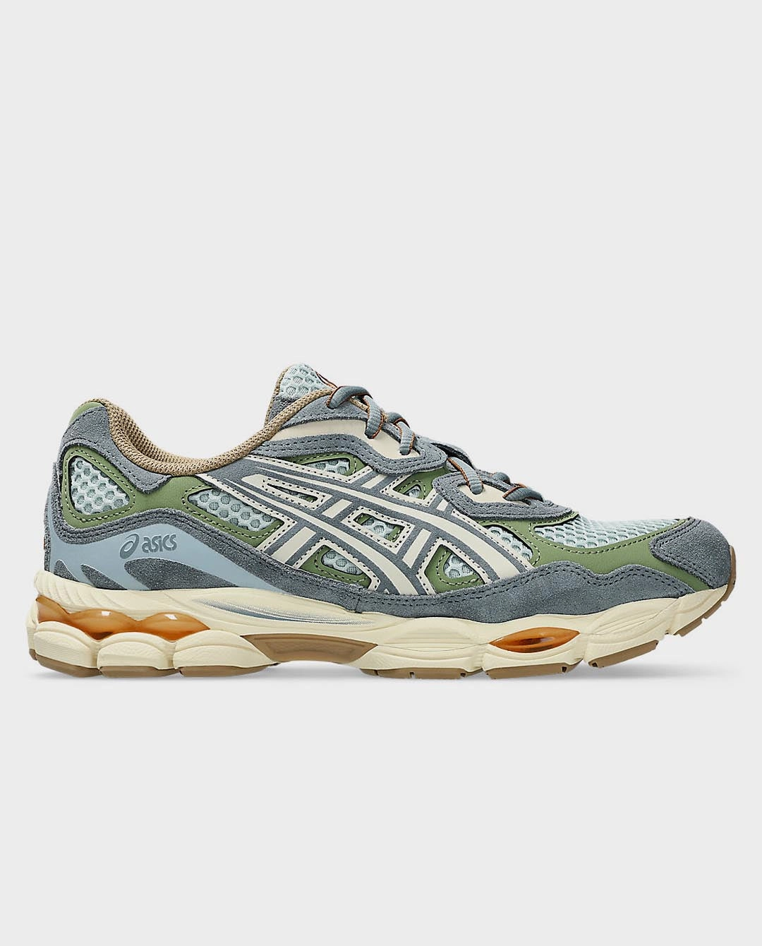 Asics Gel Quantum 180 4 Running Shoes Asics - Gel-NYC Shoe - Cold Moss/Dolphin Grey