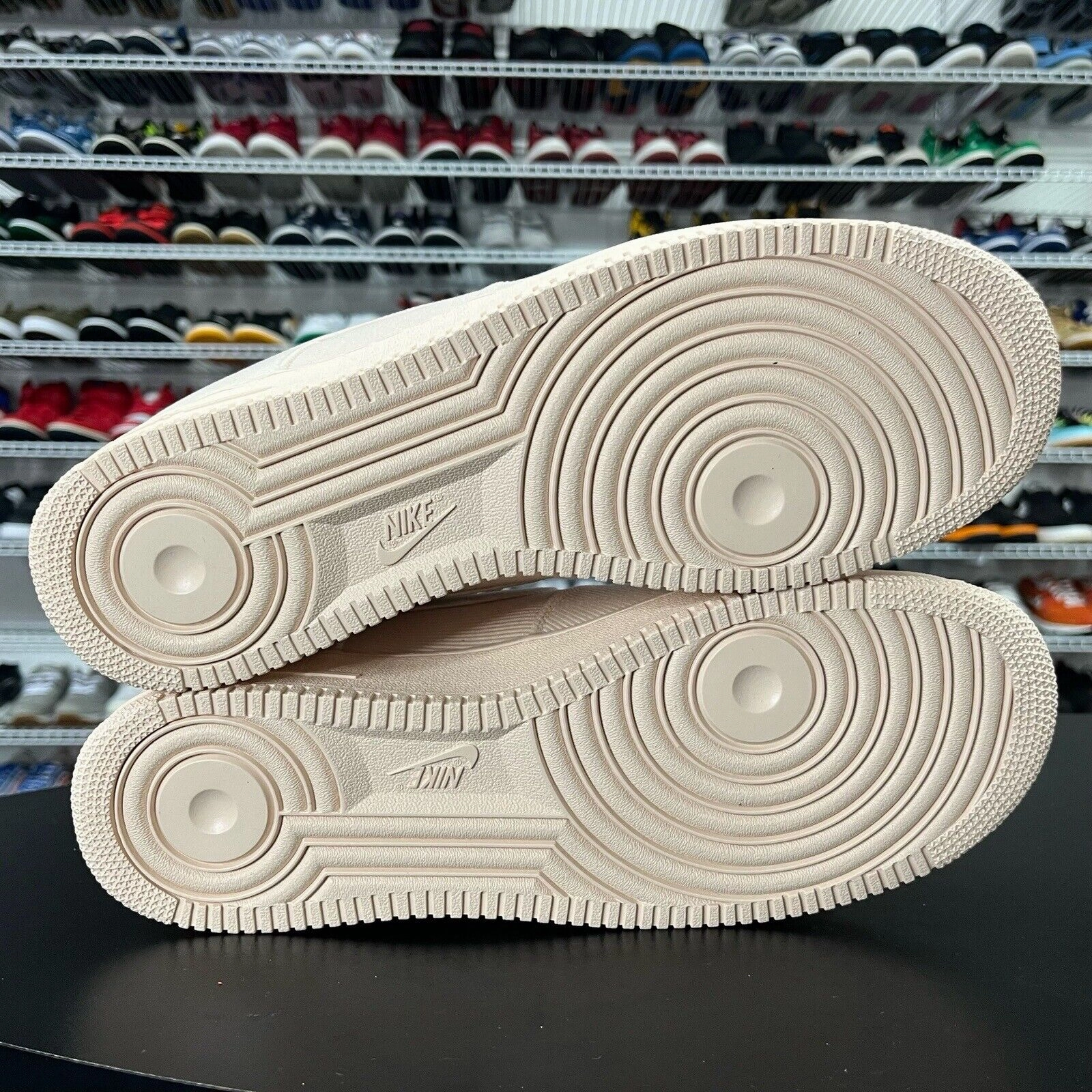 Custom Nike By You Air Force 1 Low Light Pink Corduroy Men's Size 13 Asics Shoes Marathon