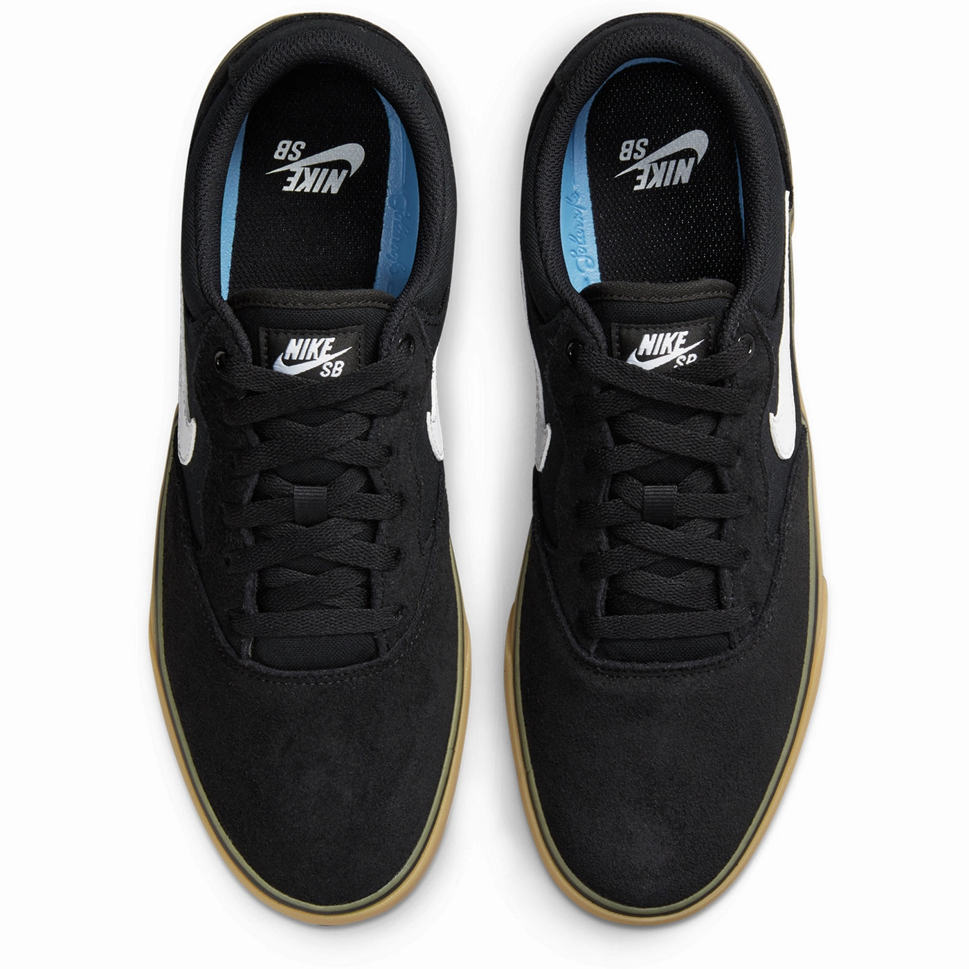 Waterproof Asics Shoes Nike SB Chron  2 Shoes - Black / White - Black - Gum Light Brown