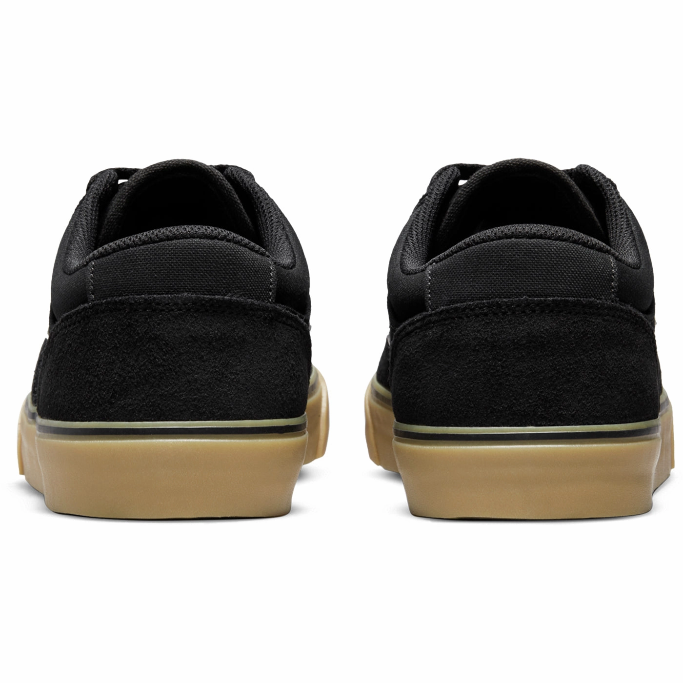 Nike SB Chron  2 Shoes - Black / White - Black - Gum Light Brown Asics Skate Shoes Gel Vickka