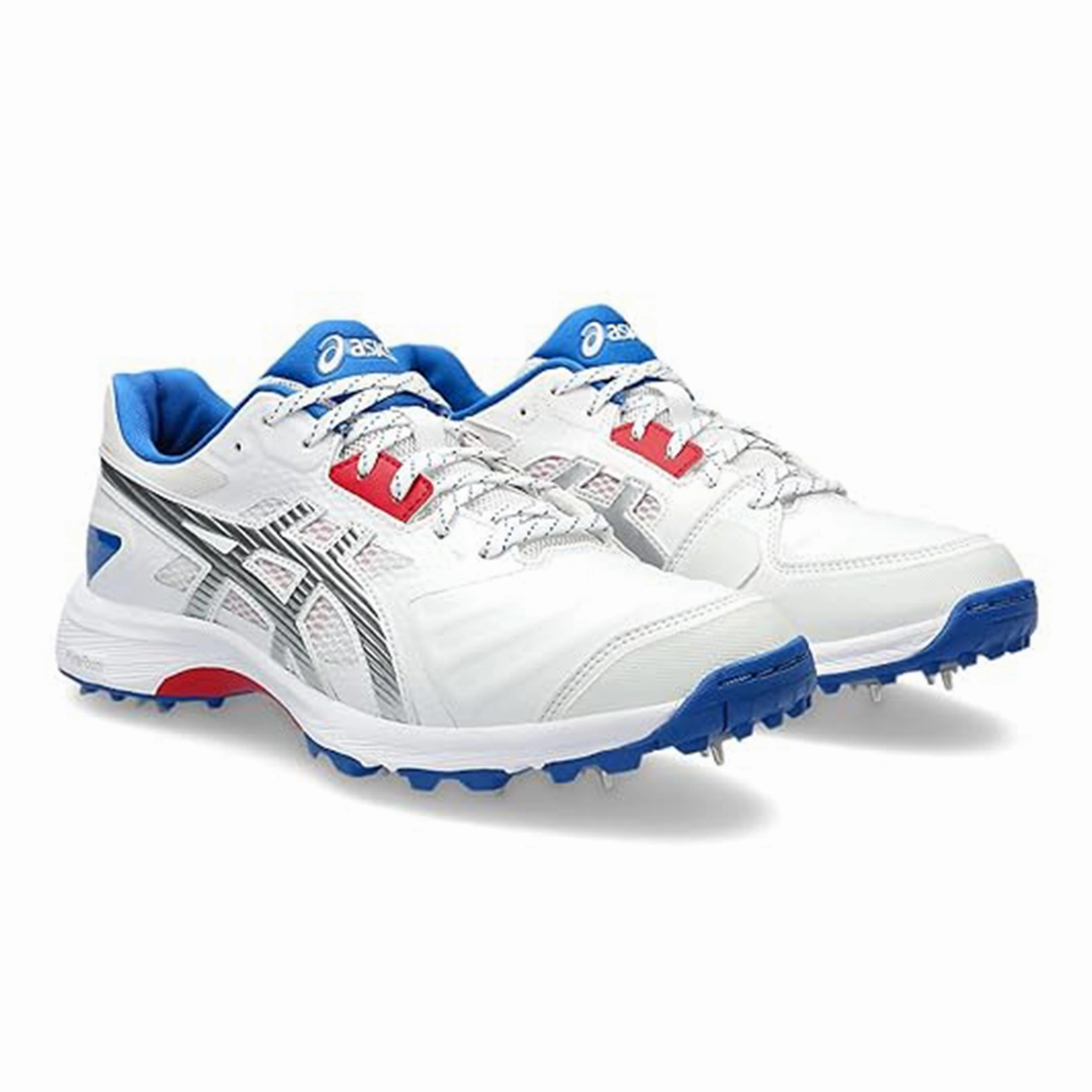 Asics Gel Gully 7 Cricket Shoes (White / Pure Silver) Replacement Insoles For Asics Running Shoes