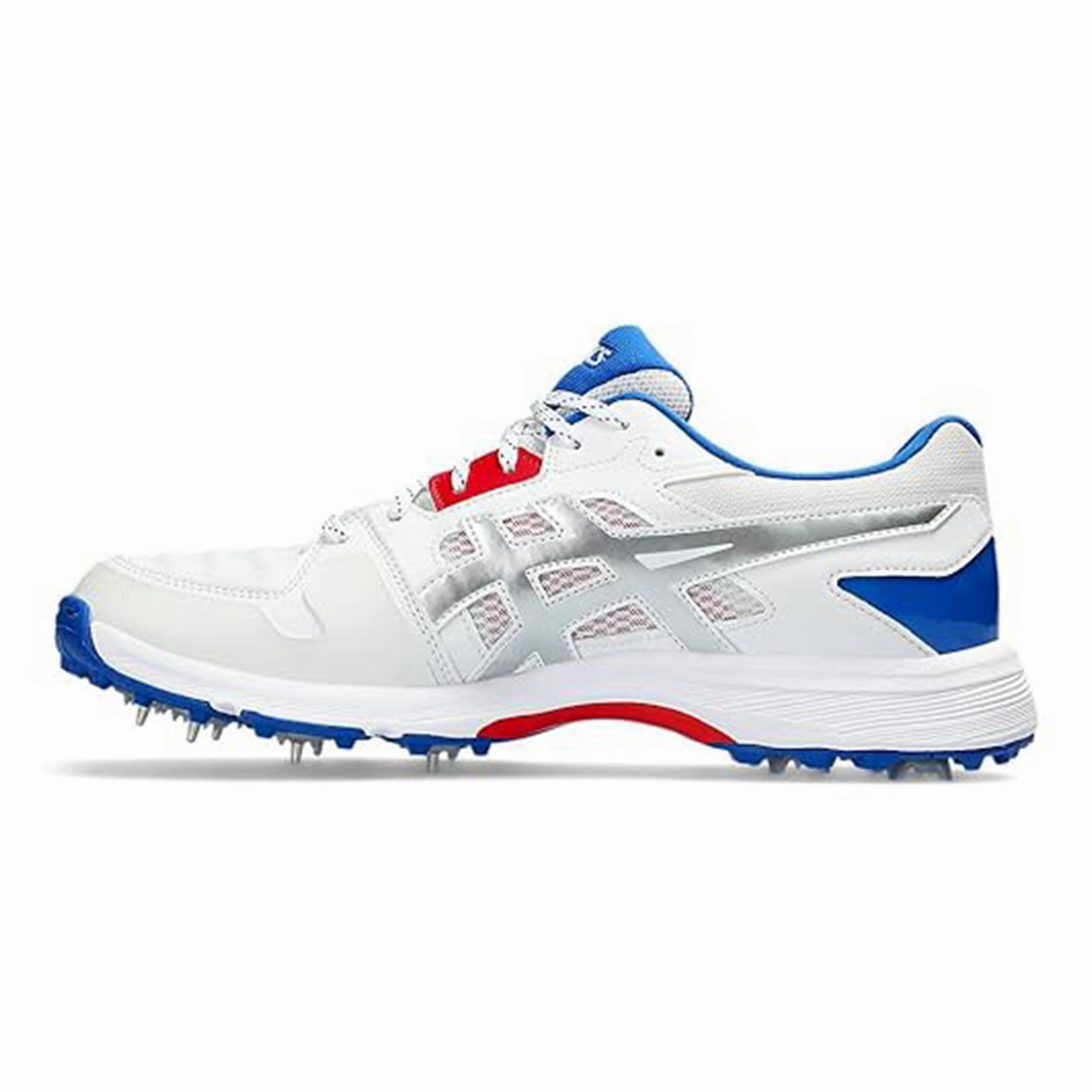 Athletic Shoe Asics Asics Gel Gully 7 Cricket Shoes (White / Pure Silver)