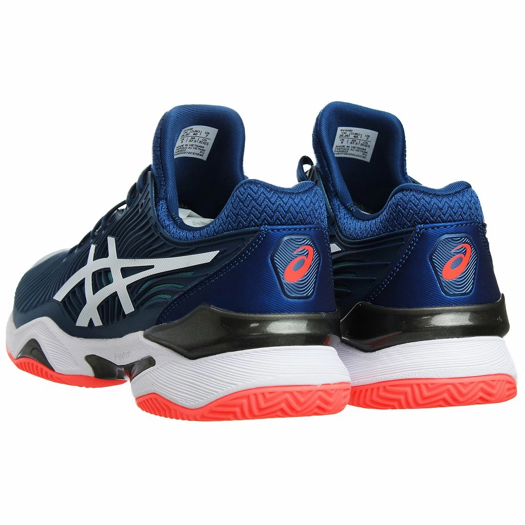 Asics Court FF 2 Clay Tennis Mens Blue Trainers Asics Gel Solution Speed 2 Tennis Shoe