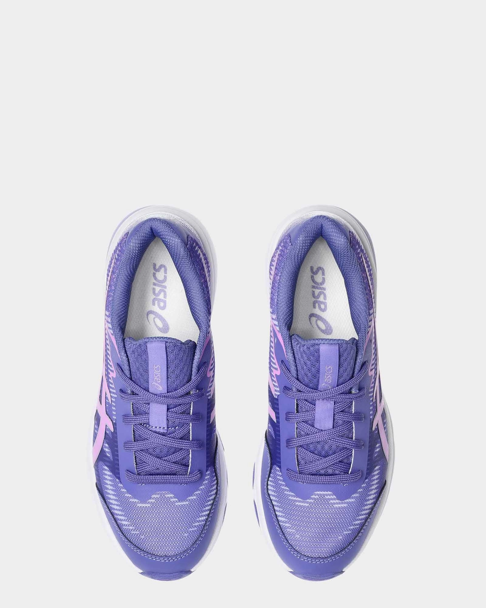 Asics Trail Super Shoe Netburner Pro 4 Grade School Blue Violet/Lavender Glow