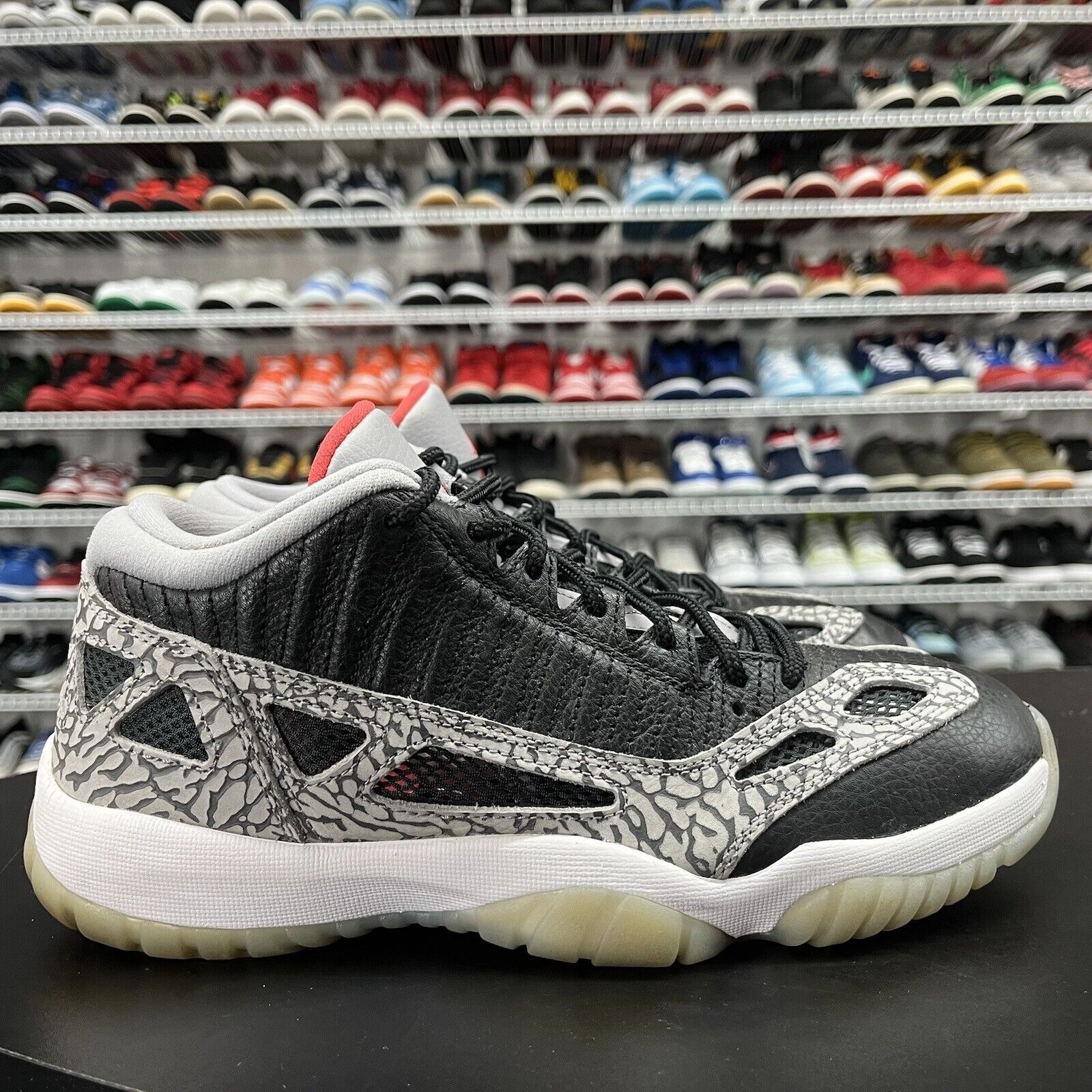 Nike Air Jordan 11 Retro Low IE Black Cement 919712-006 Men's Size 8 Best Running Shoes Asics 2019