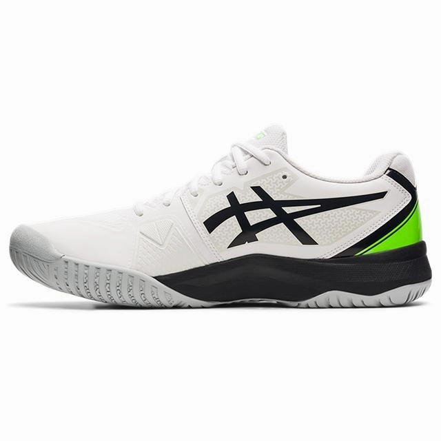 Asics Gel Challenger 13 Tennis Shoes - White/Green Gecko Most Comfortable Asics Walking Shoes