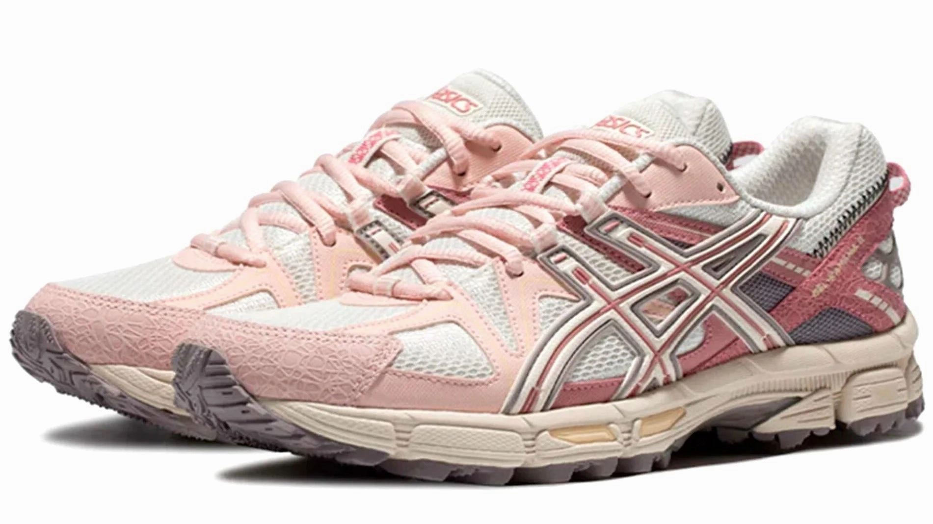 ASICS Gel-Kahana 8 White Pink (W) Best Comfortable Asics Shoes