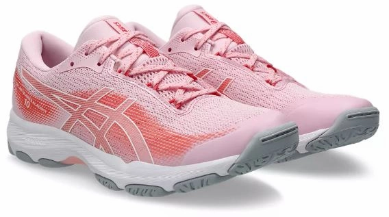 Asics Gel-Netburner Academy 10 Womens Cotton Candy/Papaya Asics Spikes Shoes Cricket