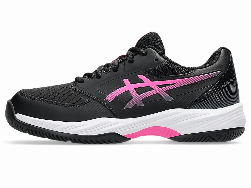 Asics Tiger Outlet Shoes Asics Gel-Netburner Ballistic 3 Kids GS Black/Hot Pink