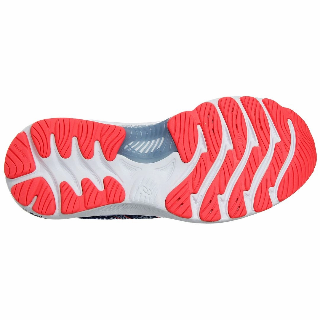 Asics Gel-Nimbus 23 Womens Blue Running Trainers Asics Motion Control Running Shoes