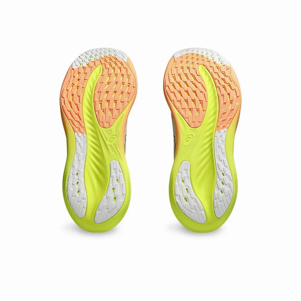 ASICS GEL NIMBUS 26 - PARIS (COOL GREY/ SAFETY YELLOW) RUNNING SHOES Asics Shoe Size Compared To Nike