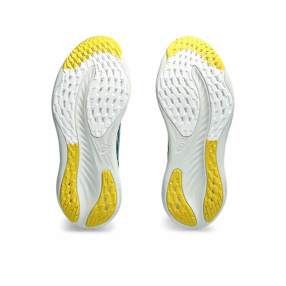 ASICS GEL NIMBUS 26 MEN'S (EVENING TEAL/ LIGHT MUSTARD) RUNNING SHOES Best Asics Indoor Court Shoes