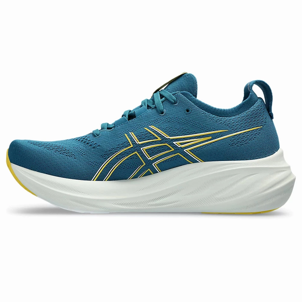 ASICS GEL NIMBUS 26 MEN'S (EVENING TEAL/ LIGHT MUSTARD) RUNNING SHOES Asics Contend Running Shoes