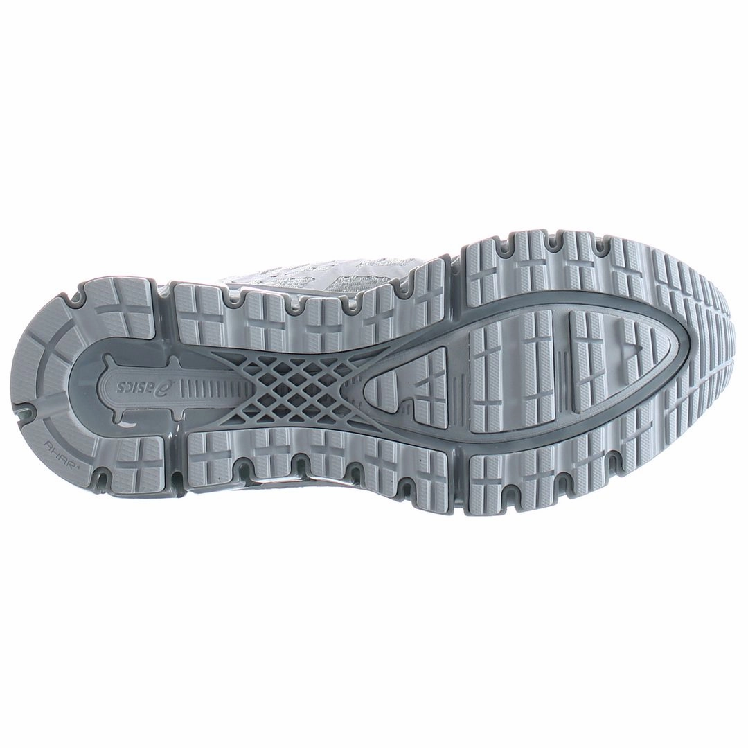 Asics Gel-Quantum 180 4 GS Kids Grey Trainers Asics Mountain Running Shoes