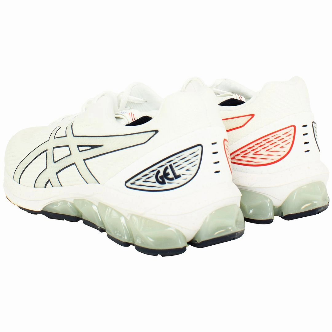 Asics Gel-Quantum 180 VII Mens White Running Trainers Overpronation Shoes Asics