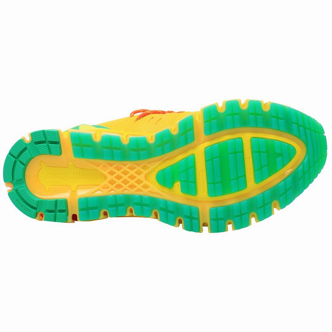 Asics Gel-Quantum 360 KO100 Mens Yellow Running Shoes Asics Weightlifting Shoes