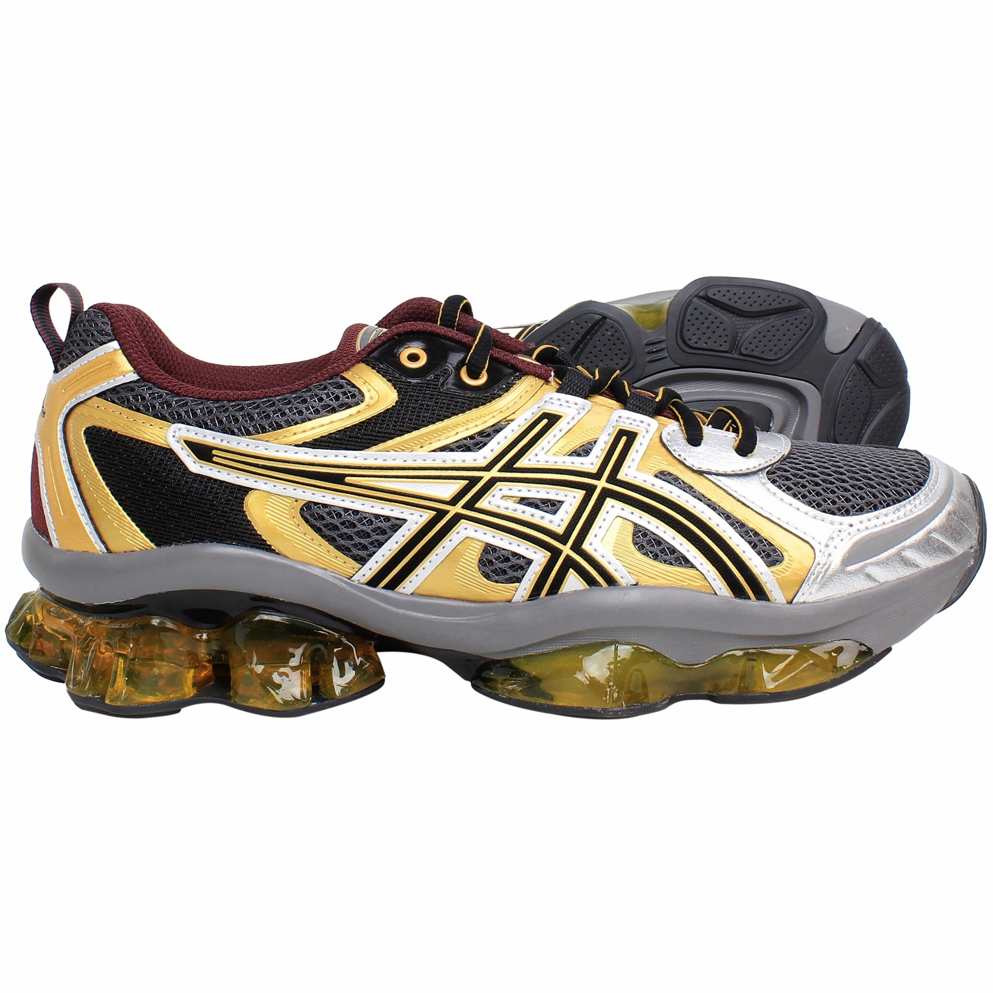 Asics Gel-Quantum Kinetic Mens Gold Running Shoes Custom Asics Wrestling Shoes