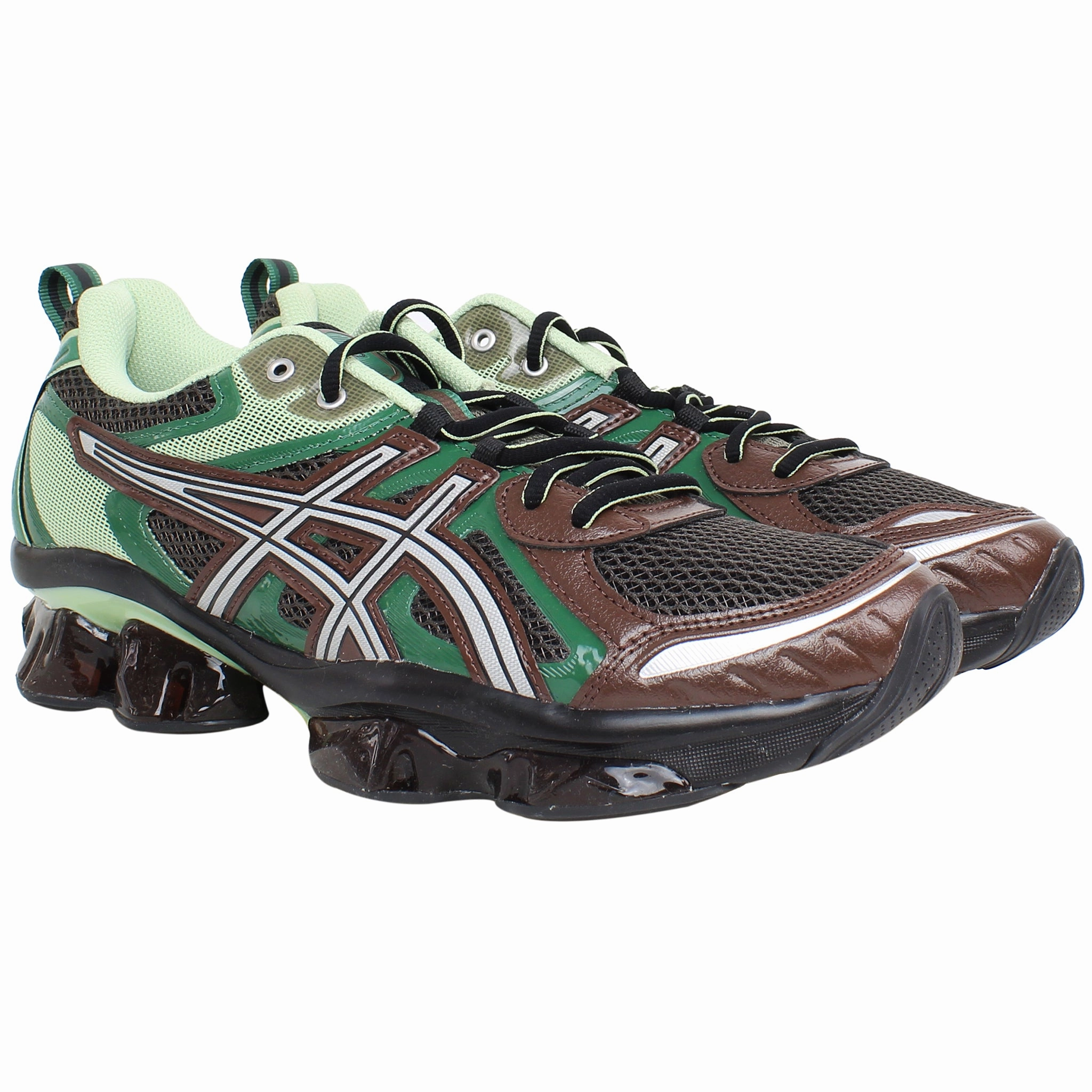 Asics Rocker Shoes Asics Gel-Quantum Kinetic Mens Green Running Shoes